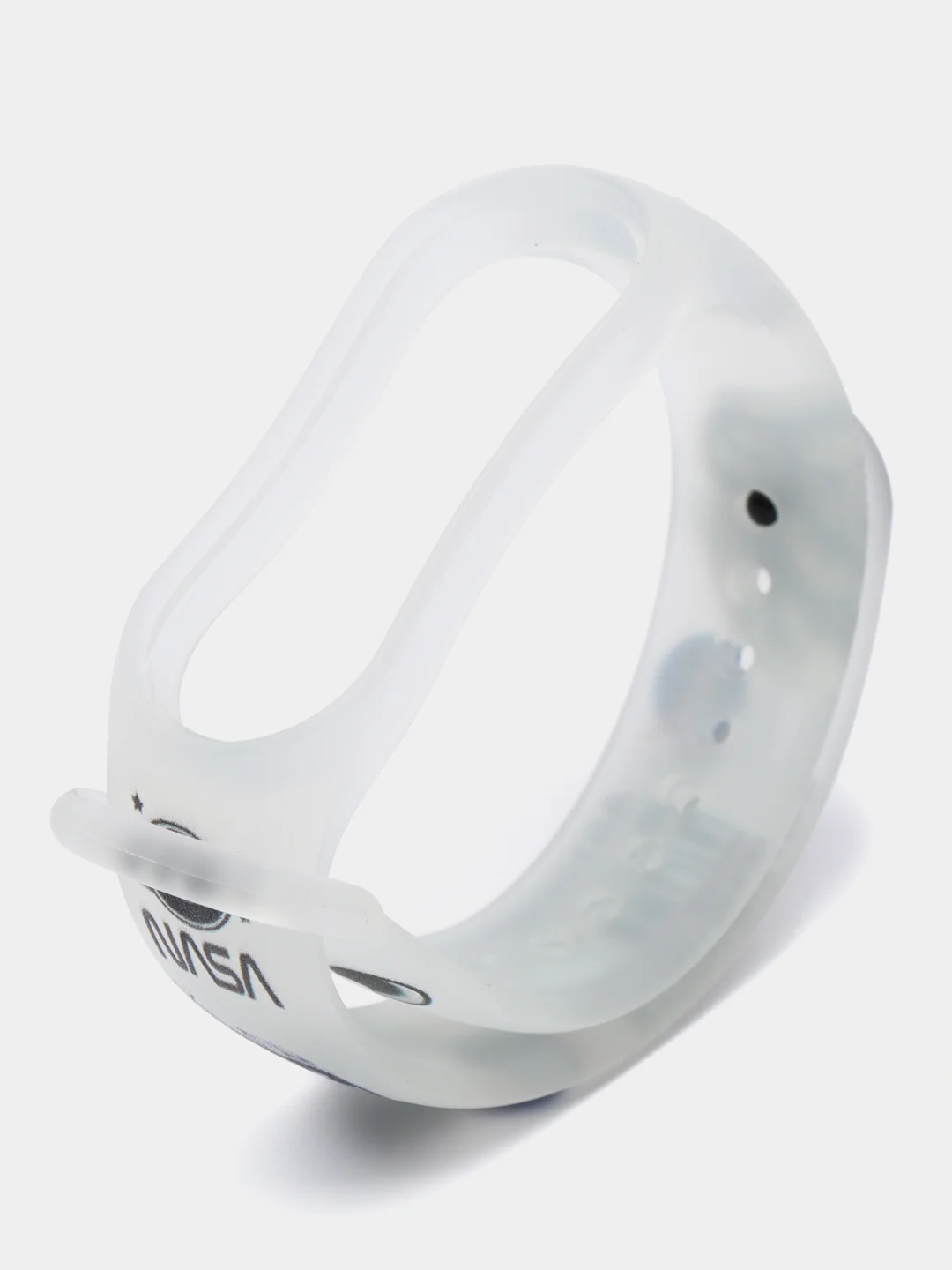 Серый силиконовый ремешок для фитнес часов Xiaomi Mi Band 3 / 4 / 5 / 6 / 7 сяоми ми банд