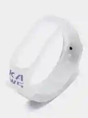 Фиолетовый силиконовый ремешок для фитнес часов Xiaomi Mi Band 3 / 4 / 5 / 6 / 7 сяоми ми банд