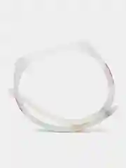 Вишнёвый силиконовый ремешок для фитнес часов Xiaomi Mi Band 3 / 4 / 5 / 6 / 7 сяоми ми банд