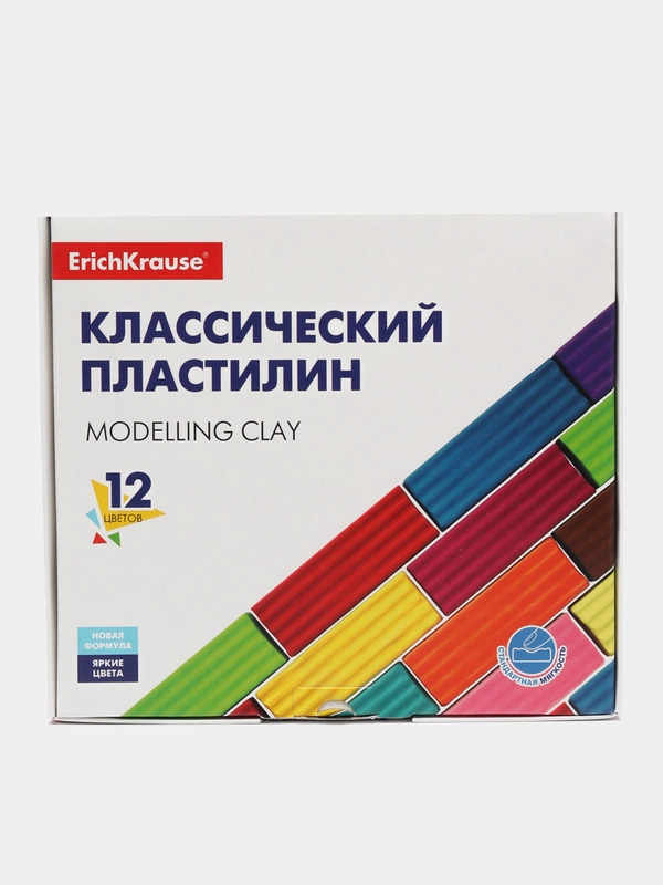 Пластилин, 12 цветов