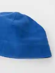 Синий шапка мужская, флисовая