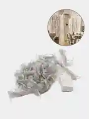 Белый гирлянда-штора светодиодная