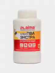 Клей ПВА Экстра Суперпрочный 1 кг (керамика, ткань, кожа, дерево, бумага, картон), LAIMA