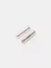 Серебряный бисер, стеклярус, рубка, 15-50 г