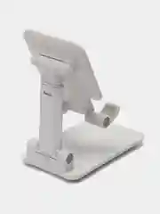 Белый держатель подставка для телефона, складной