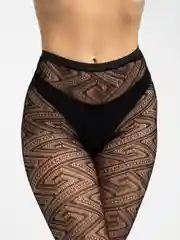 Кораллово-розовый колготки женские в сетку, капроновые, черные, 37 видов