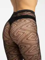 Кораллово-розовый колготки женские в сетку, капроновые, черные, 37 видов