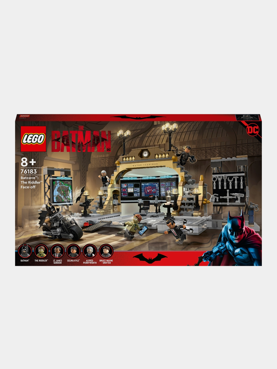 Конструктор LEGO Super Heroes, 76183, Бэтпещера: схватка с Загадочником  купить по цене 7645 ₽ в интернет-магазине Магнит Маркет