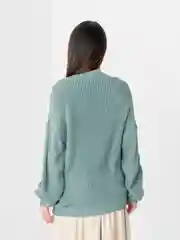 Морской женский кардиган