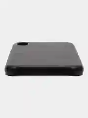 Черный чехол для iPhone X/XS/XS Max/XR под кожу (Leather Case)