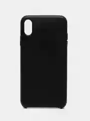 Черный чехол для iPhone X/XS/XS Max/XR под кожу (Leather Case)