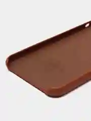 Терракотовый чехол для iPhone 11 / 11 Pro / 11 Pro Max, под кожу (Leather Case)