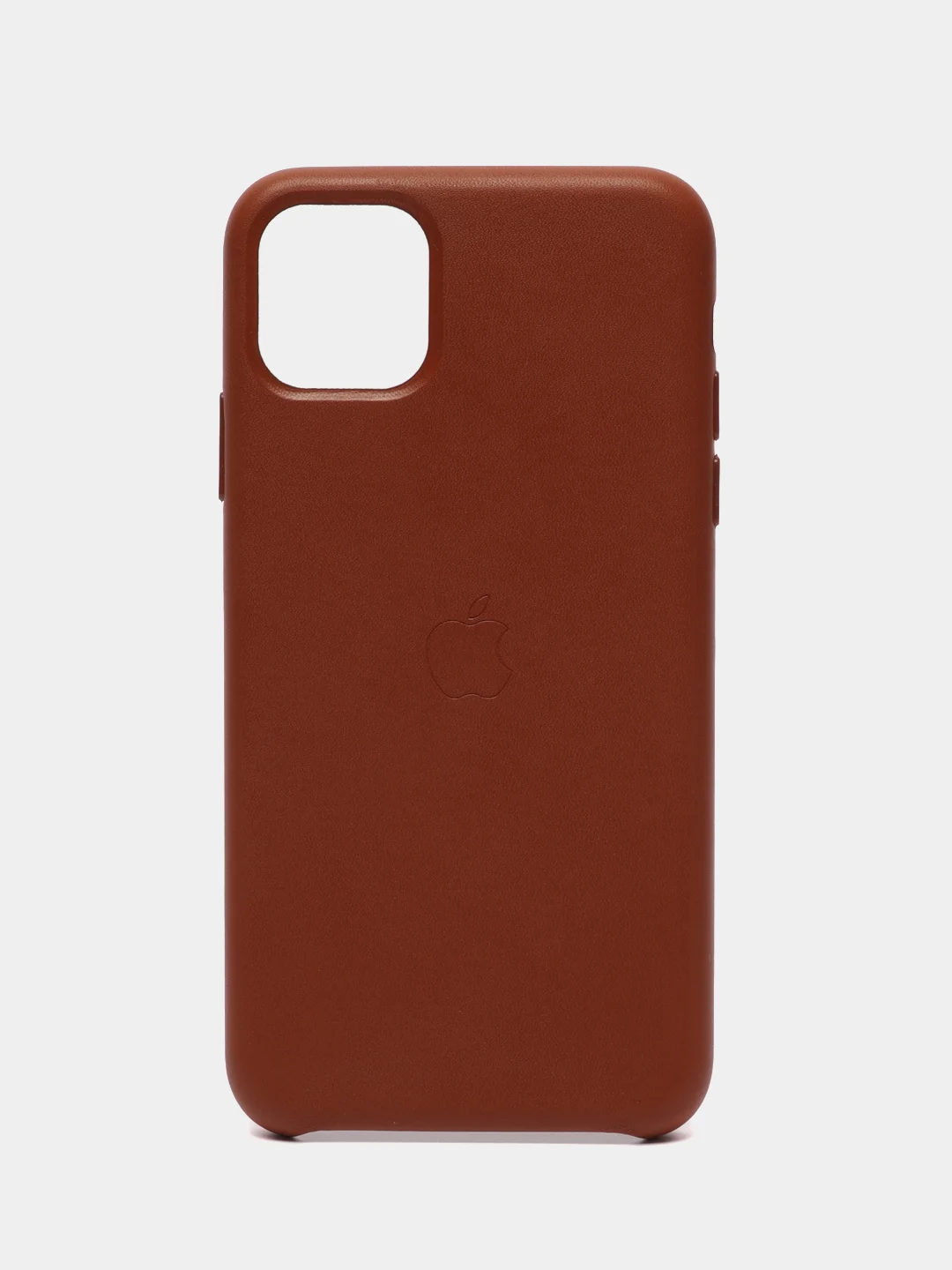Терракотовый чехол для iPhone 11 / 11 Pro / 11 Pro Max, под кожу (Leather Case)