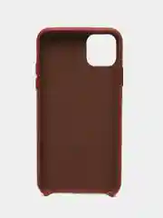 Терракотовый чехол для iPhone 11 / 11 Pro / 11 Pro Max, под кожу (Leather Case)
