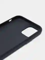 Темно-синий чехол для iPhone 11 / 11 Pro / 11 Pro Max, под кожу (Leather Case)