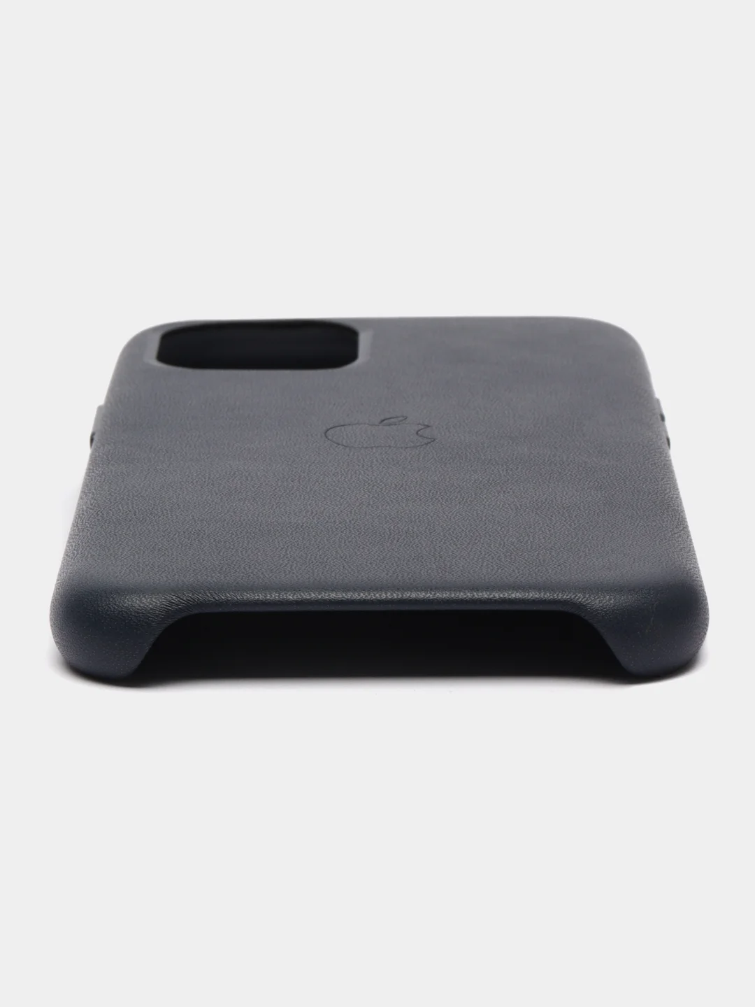 Темно-синий чехол для iPhone 11 / 11 Pro / 11 Pro Max, под кожу (Leather Case)