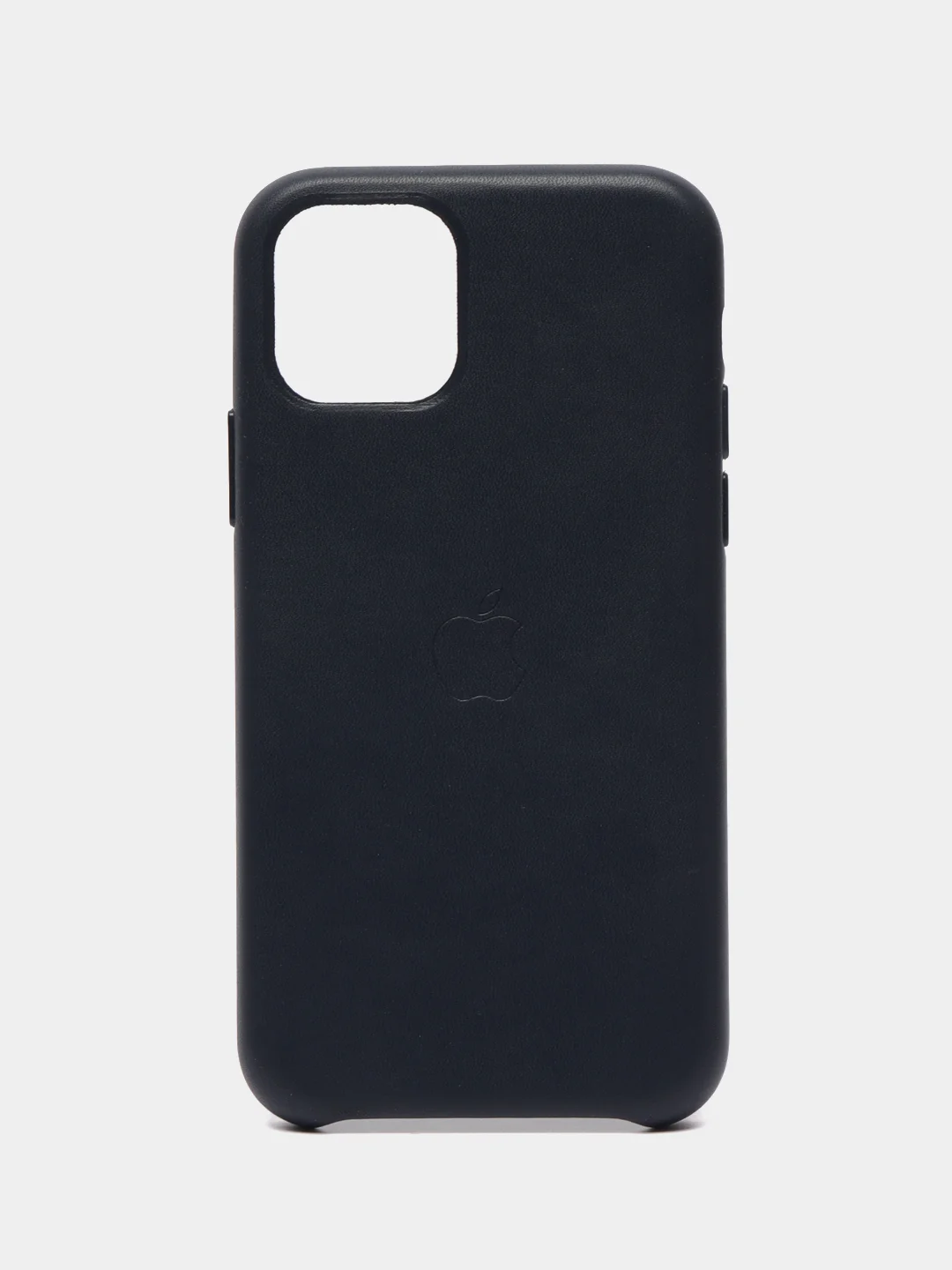 Темно-синий чехол для iPhone 11 / 11 Pro / 11 Pro Max, под кожу (Leather Case)