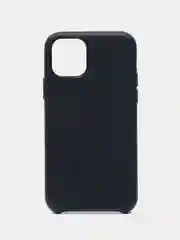 Темно-синий чехол для iPhone 11 / 11 Pro / 11 Pro Max, под кожу (Leather Case)