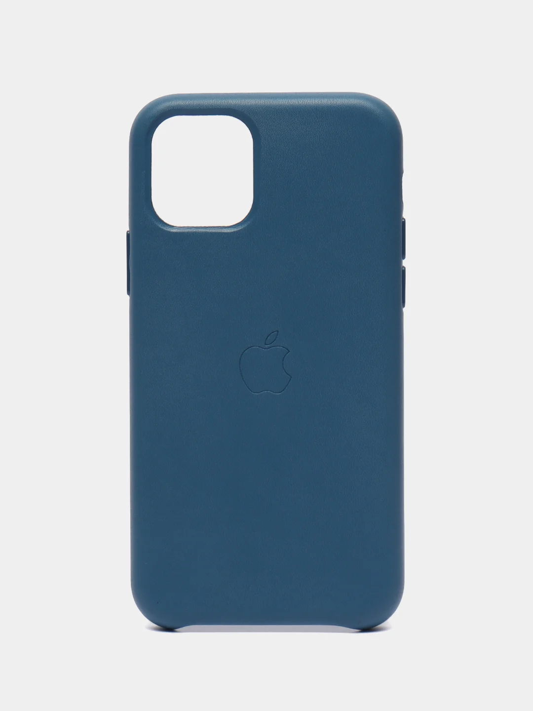 Синий чехол для iPhone 11 / 11 Pro / 11 Pro Max, под кожу (Leather Case)