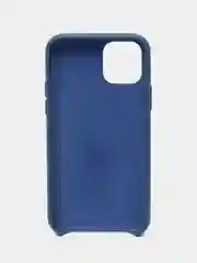 Синий чехол для iPhone 11 / 11 Pro / 11 Pro Max, под кожу (Leather Case)