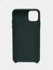 Тёмно-зелёный чехол для iPhone 11 / 11 Pro / 11 Pro Max, под кожу (Leather Case)