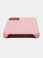 Розовый чехол для iPhone 11 / 11 Pro / 11 Pro Max, под кожу (Leather Case)
