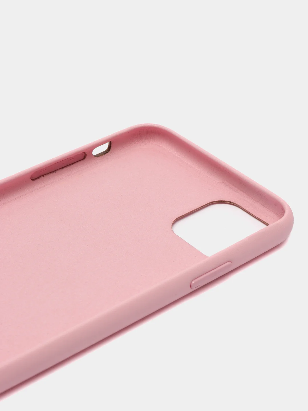 Розовый чехол для iPhone 11 / 11 Pro / 11 Pro Max, под кожу (Leather Case)
