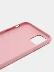 Розовый чехол для iPhone 11 / 11 Pro / 11 Pro Max, под кожу (Leather Case)