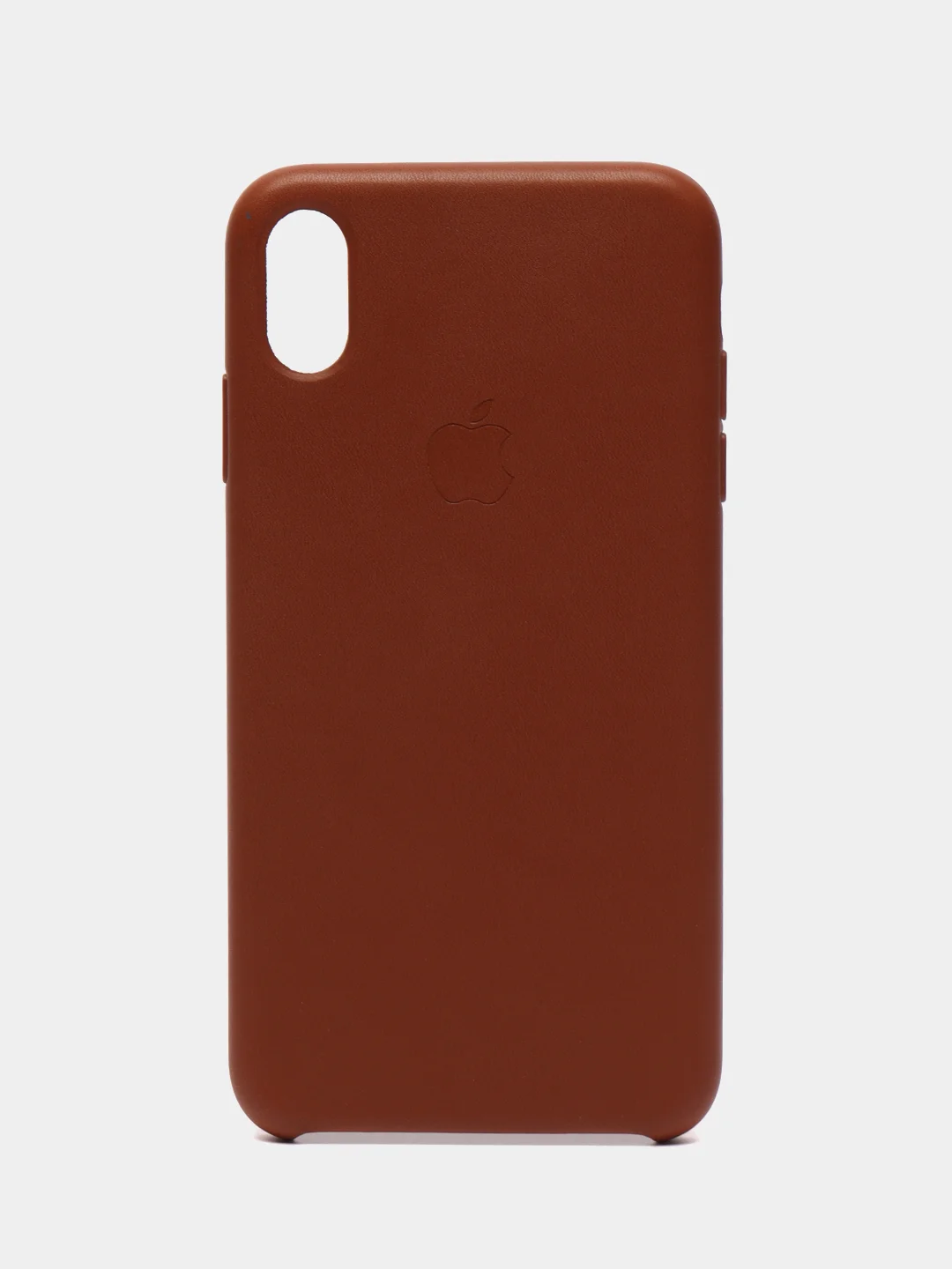 Терракотовый чехол для iPhone X/XS/XS Max/XR под кожу (Leather Case)
