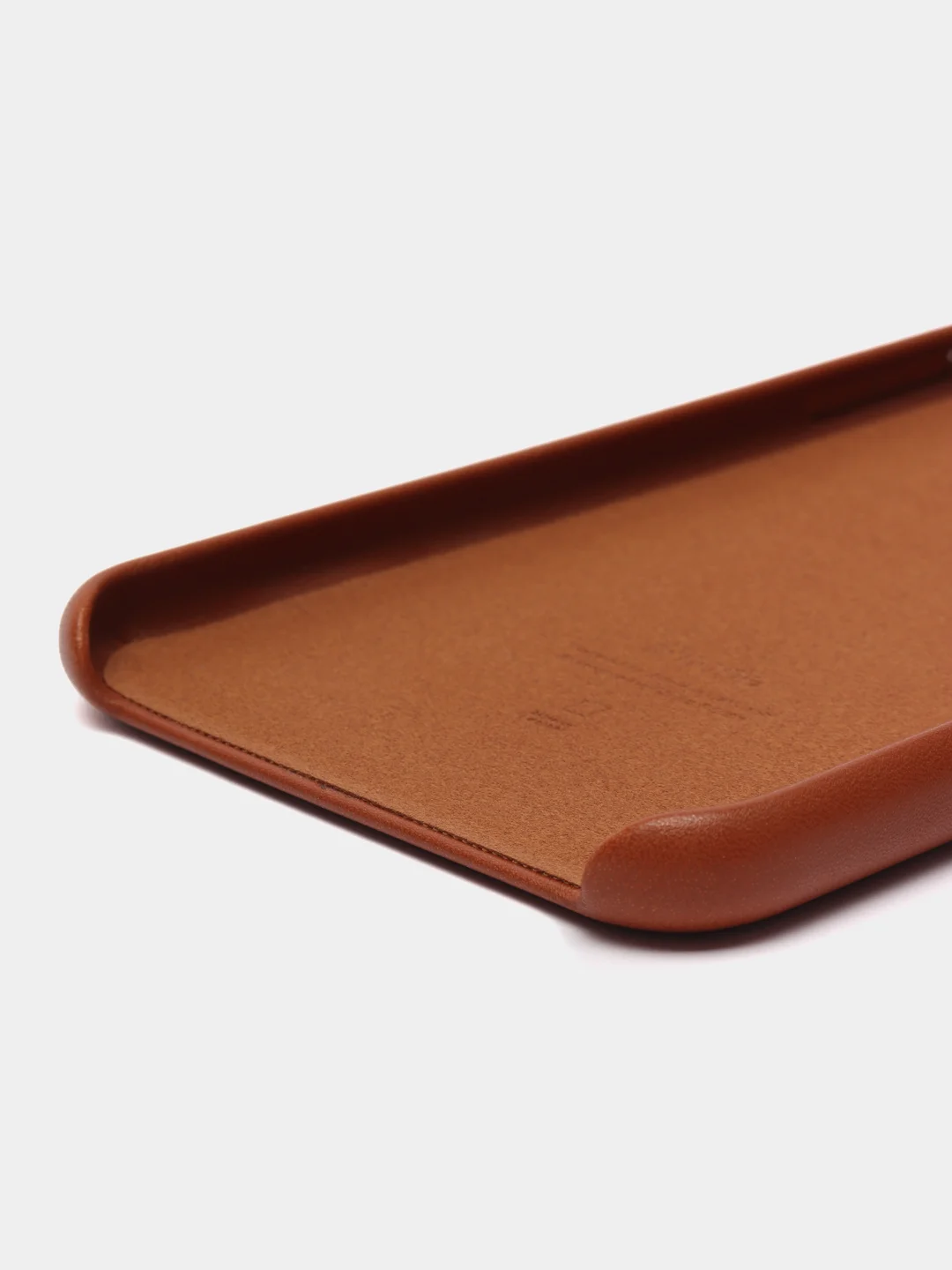 Терракотовый чехол для iPhone X/XS/XS Max/XR под кожу (Leather Case)