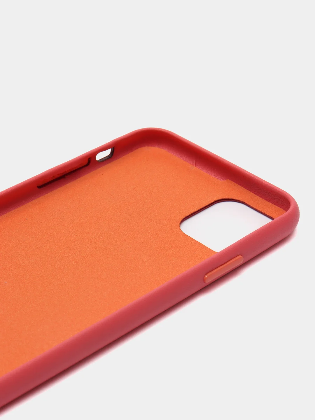 Коралловый чехол для iPhone 11 / 11 Pro / 11 Pro Max, под кожу (Leather Case)