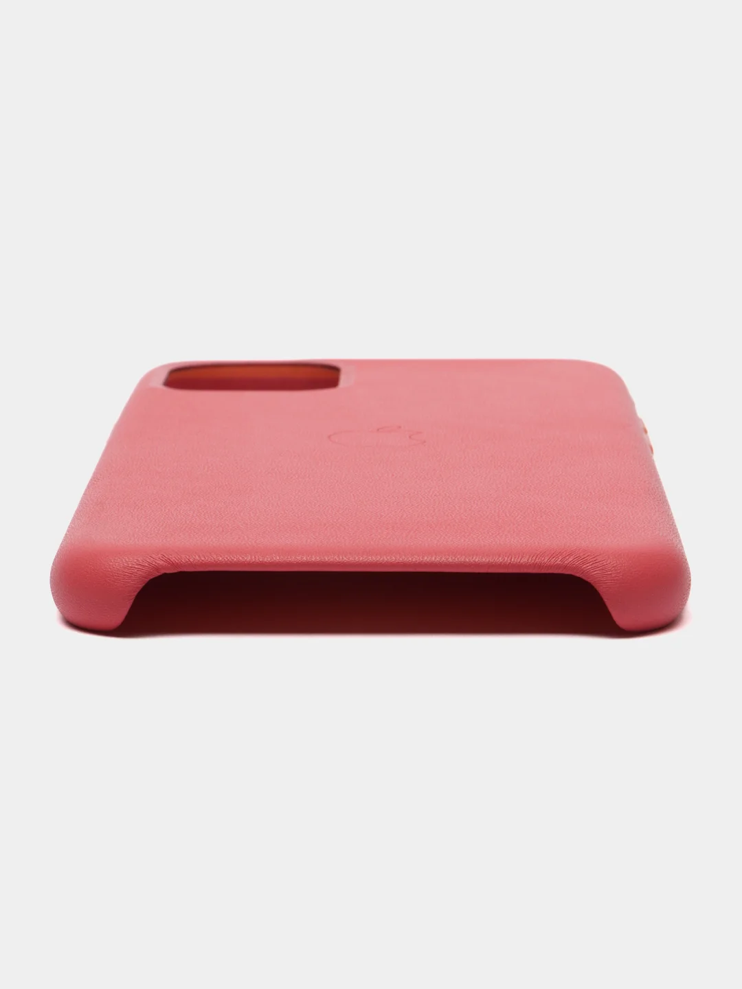 Коралловый чехол для iPhone 11 / 11 Pro / 11 Pro Max, под кожу (Leather Case)