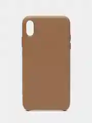 Горчичный чехол для iPhone X/XS/XS Max/XR под кожу (Leather Case)
