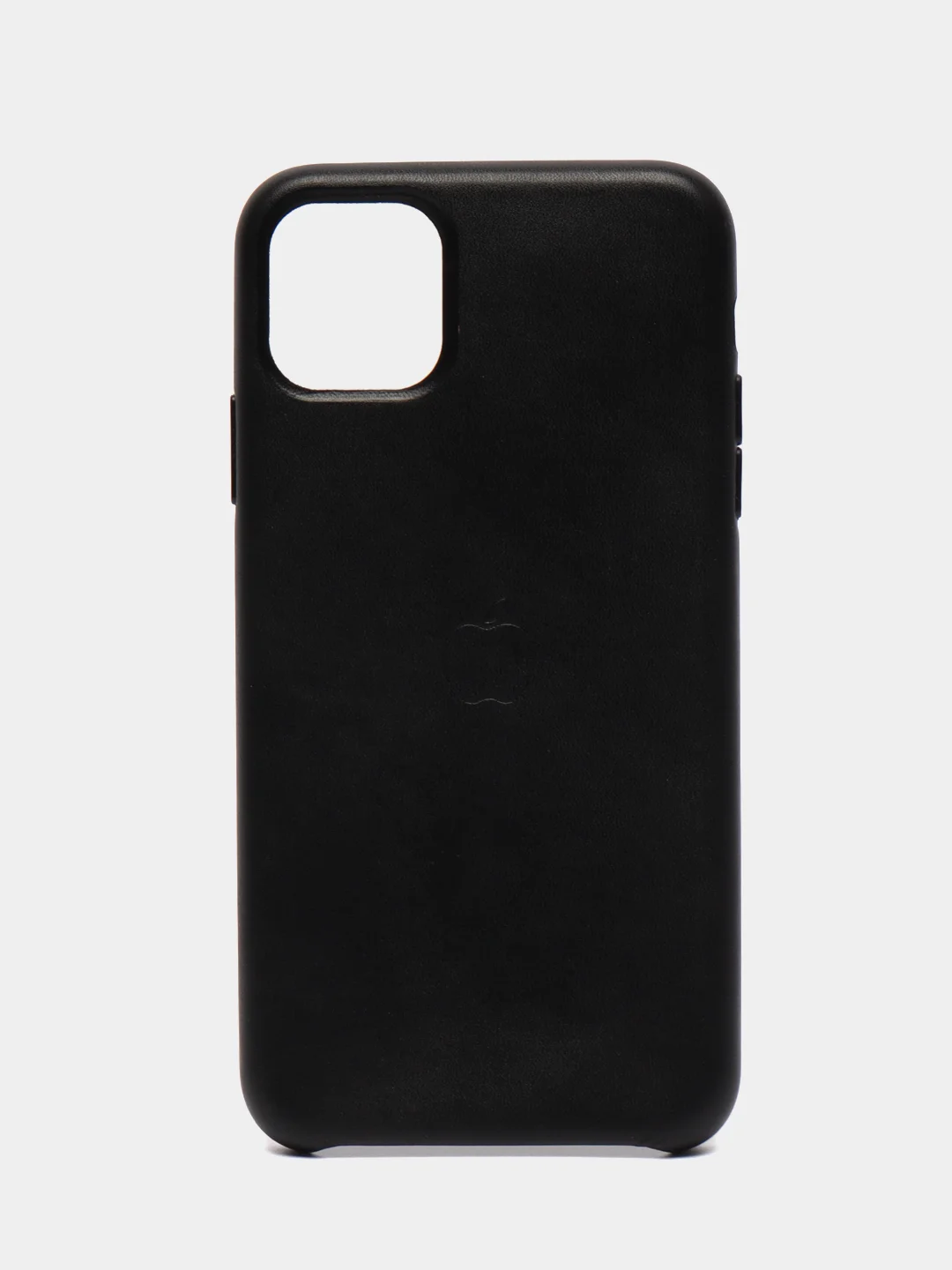 Черный чехол для iPhone 11 / 11 Pro / 11 Pro Max, под кожу (Leather Case)