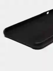 Черный чехол для iPhone 11 / 11 Pro / 11 Pro Max, под кожу (Leather Case)