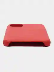 Красный чехол для iPhone 11 / 11 Pro / 11 Pro Max, под кожу (Leather Case)