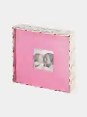 Фотоальбом BRAUBERG "Cute Baby" на 200 фото 10*15 см, под кожу, бумажные стр., бокс