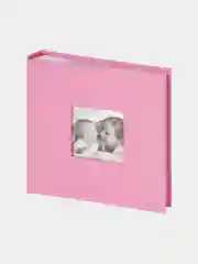 Фотоальбом BRAUBERG "Cute Baby" на 200 фото 10*15 см, под кожу, бумажные стр., бокс