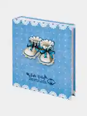 Фотоальбом BRAUBERG "Baby shoes" на 200 фото 10*15см, твердая обложка, термосклейка 391147