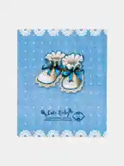 Фотоальбом BRAUBERG "Baby shoes" на 200 фото 10*15см, твердая обложка, термосклейка 391147