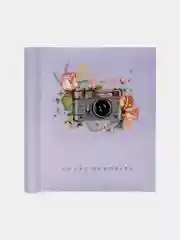 Фотоальбом Brauberg "Фотоаппарат", 20 магнитных листов, спираль, 23 х 28 см