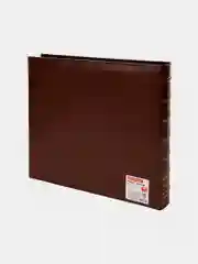 Фотоальбом BRAUBERG "Smooth brown" на 500 фото 10*15 см, под гладкую кожу, коричневый