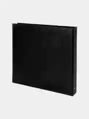 Фотоальбом BRAUBERG "Premium Black" 20 магнитных листов 30*32см, под кожу, черный, 391186