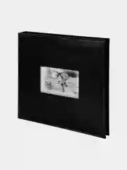 Фотоальбом BRAUBERG "Premium Black" 20 магнитных листов 30*32см, под кожу, черный, 391186