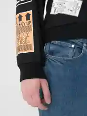 Черный свитшот
