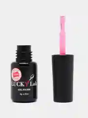Розовый гель лак Luckylak Coler 09, 8 г, розовый, барби для маникюра и педикюра
