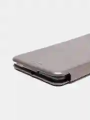 Серебряный чехол книжка Samsung Galaxy A71, Самсунг Галакси А71