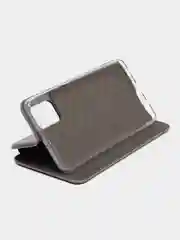 Серебряный чехол книжка Samsung Galaxy A71, Самсунг Галакси А71