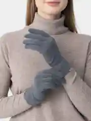 Серый перчатки