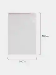 Пакеты с замком ZIP LOCK "зиплок", комплект 100 шт., 300х400мм, ПВД, толщ. 40 микр